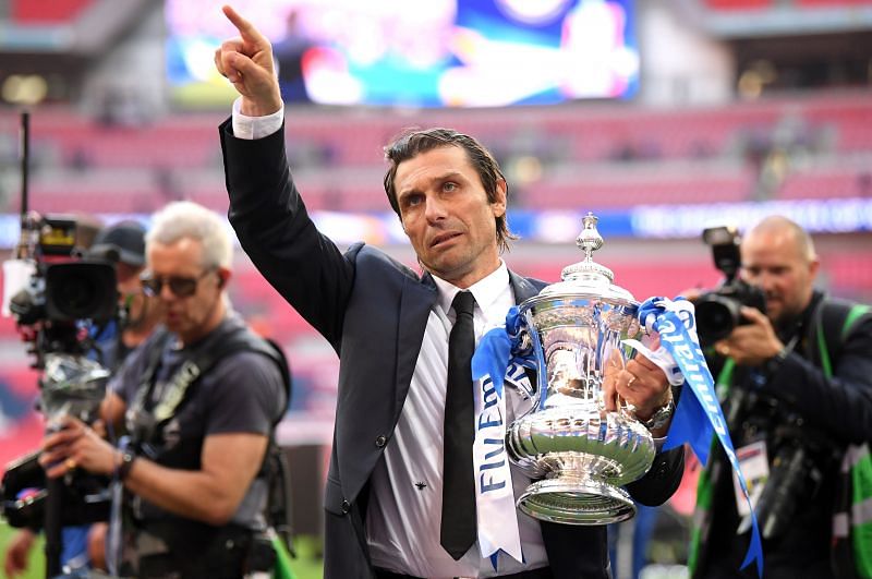 Conte was sacked despite delivering the FA Cup